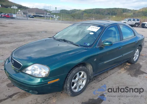 2000 Mercury Sable Ls from USA, damaged, VIN 1MEFM53S6YA636807